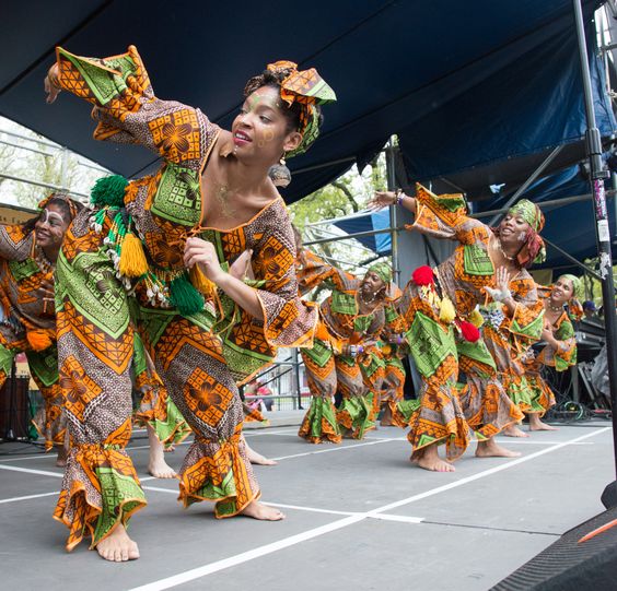 congo square dancers