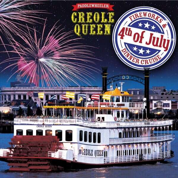 Creole Queen 4th of July Fireworks Cruise