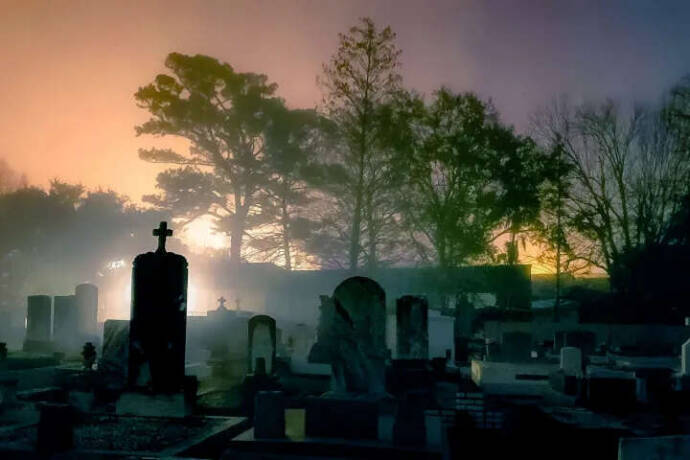 Dead of Night – New Orleans Ghosts & Cemetery Nighttime Bus Tour